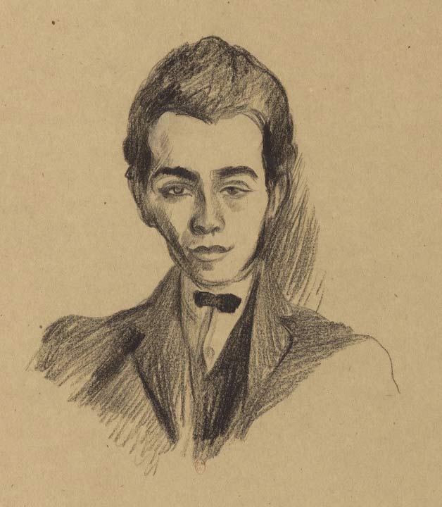 Robert Delaunay, Portrait de Louis Aragon, 1922